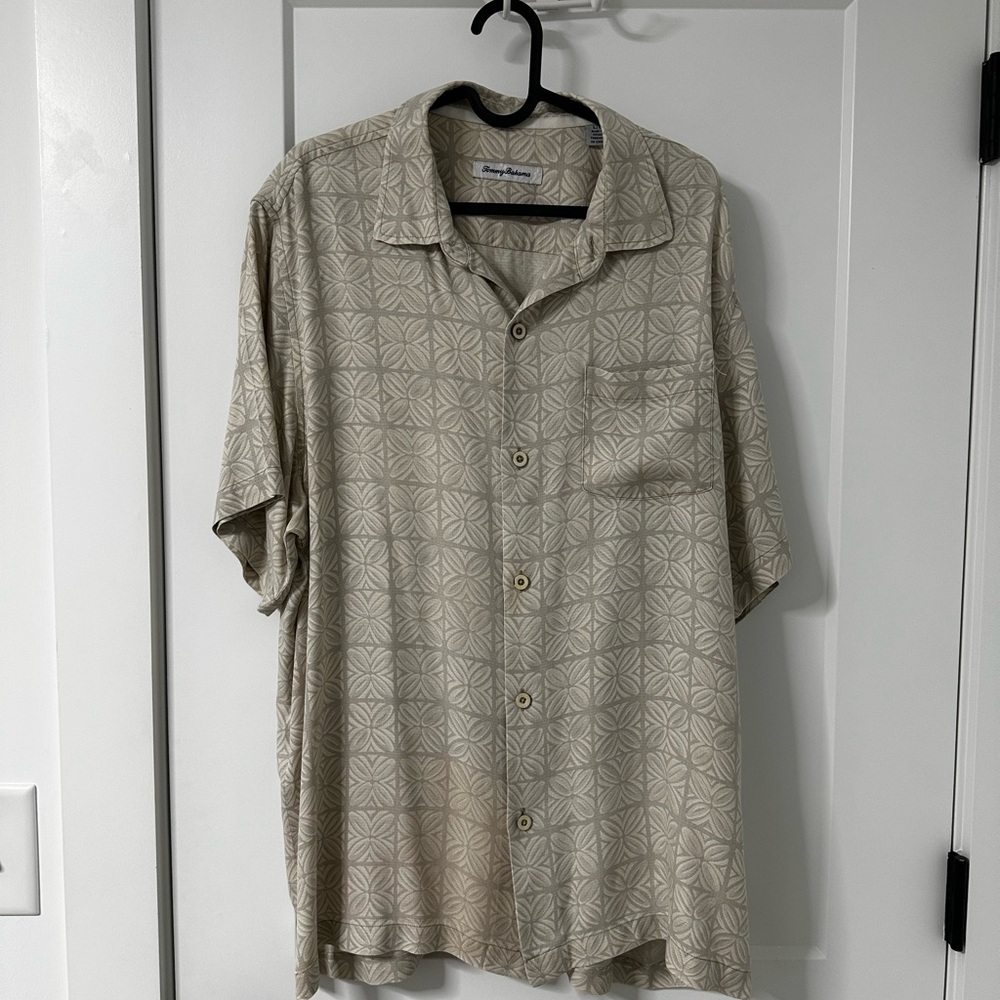 Tommy Bahamas Short Sleeve Button Down